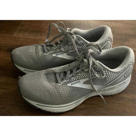 Brooks Ghost 14 Running Shoes Women’s Sz 9. 5 Athletic Gray Comfort Walking - Picture 2 of 13